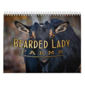 Beared Lady Boerderijen Agenda Kalender (Hoes)