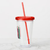 Bearish market | Trader | Simple design Acryl Drinkbeker (Links)