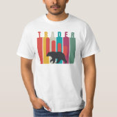 Bearish market | Trader | Simple design T-shirt (Voorkant)