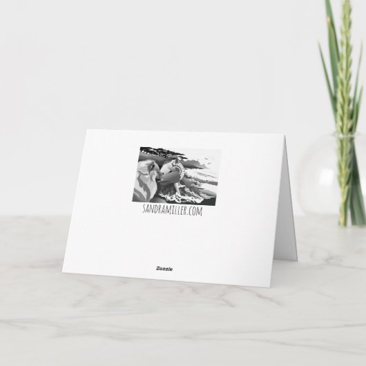 BEARLY AWAKE - CHOW cartes d'art (Dos)