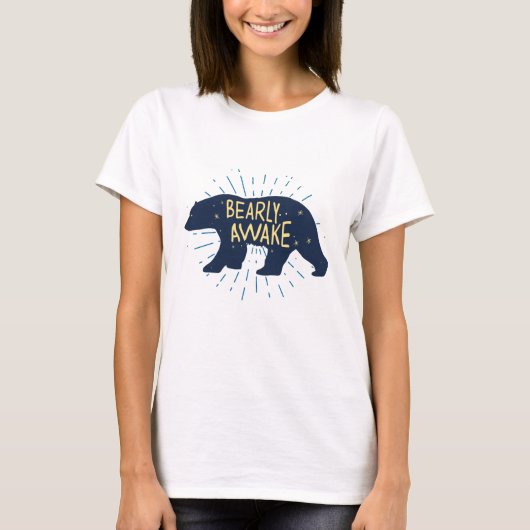 Bearly Awake T-shirt (Voorkant)