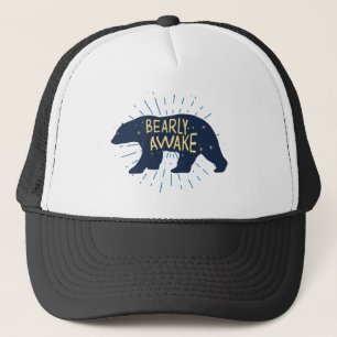 Bearly Awake Trucker Pet