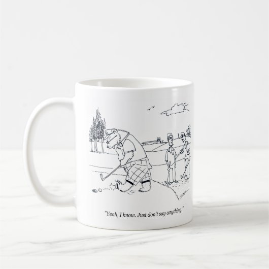 Bearly Golf mug (Gauche)