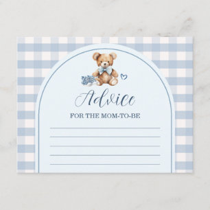 Bearly Wait Baby Schoenen Gingham Advies Voor Moed Informatiekaartje