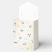 Bearly Wait Beer en Wolken Patroon Baby Shower Bedankdoosjes (Geopend)