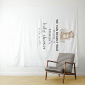 Bearly Wait Douche Achtergrond Wandkleed (In Situ (horizontaal))