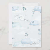 Bearly Wait Teddy Bear Baby Shower Kaart (Achterkant)