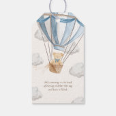 Bearly Wait Teddybeer Pop Het Als Ze Knaldt Cadeaulabel (Achterkant)