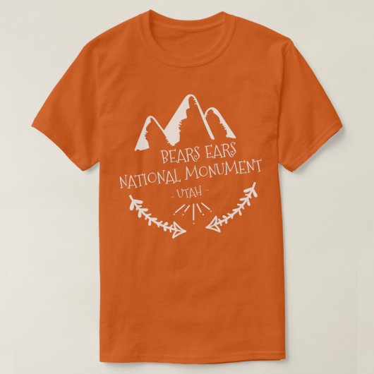 Bears Ears National Monument T-shirt (Design voorkant)