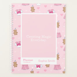 Bears/Hearts Block Quote | Fully Customizable Planner