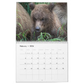 Bears of Brooks Falls - Calendrier 2021 (Feb 2026)