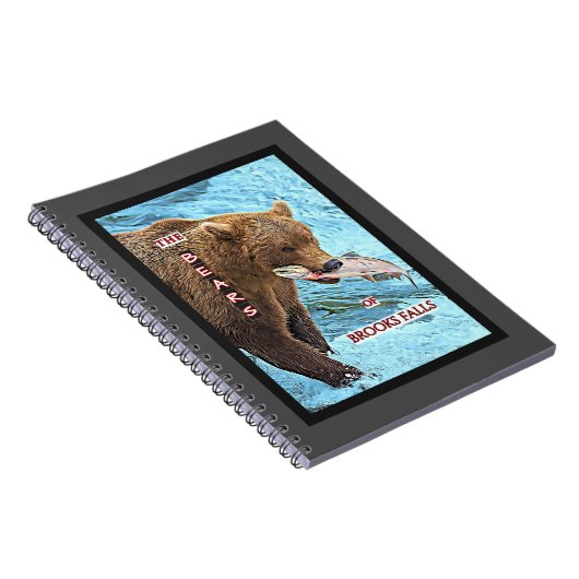 Bears of Brooks Falls Carnet vierge (Côté Droit)
