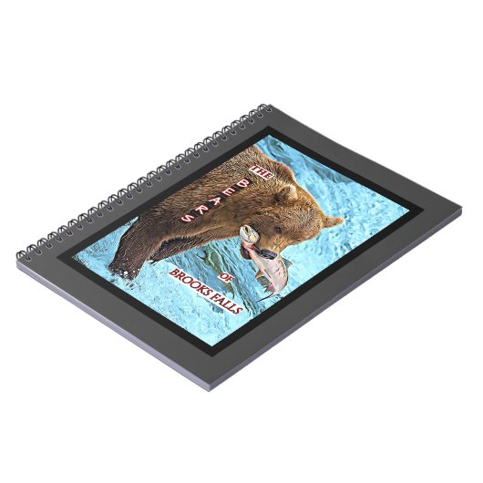 Bears of Brooks Falls Carnet vierge (Côté gauche)
