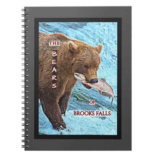 Bears of Brooks Falls Carnet vierge (Devant)