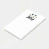 Bears Panda Cute Cuddling Aquarelle Notes post-it (Incliné)