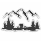 Bears Vinyl Sticker (Devant)