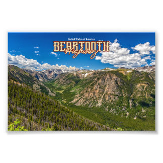 Beartooth Highway Foto Afdruk