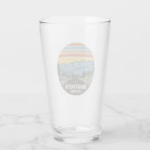 Beartooth Highway Montana Wyoming Mountains Glas (Achterkant)