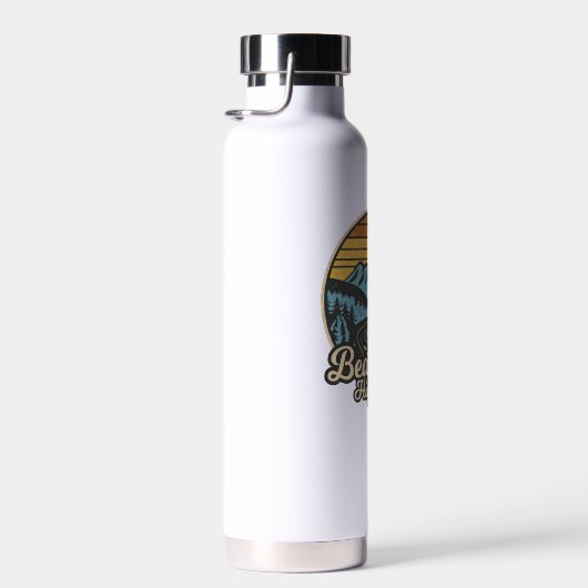 Beartooth Highway Montana Wyoming Retro Waterfles (Rechts)