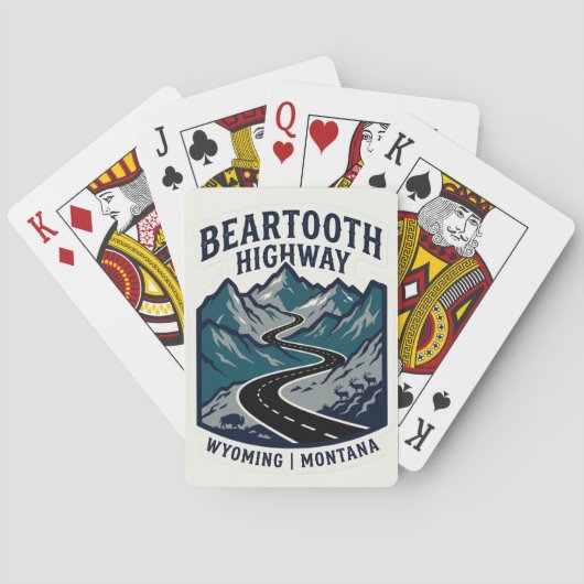 Beartooth Highway Speelkaarten (Achterkant)