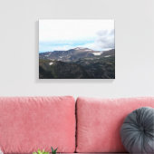 Beartooth Pass Kleur 11x14 Canvas Afdruk (Insitu (Woonkamer))