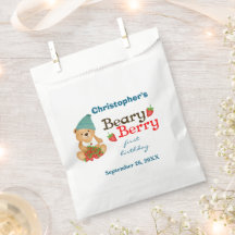 Beary Berry eerste verjaardag Schattigee Cub aardb