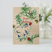 Beary Christmas Kaart (Staand voorkant)