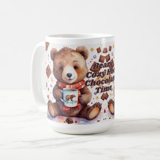 Beary Cosy Hot Chocolate Time tasse (Devant gauche)