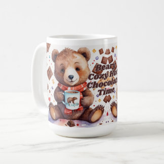 Beary Cozy Hot Chocolate Time mok
