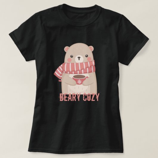 Beary Cozy T-shirt (Design voorkant)