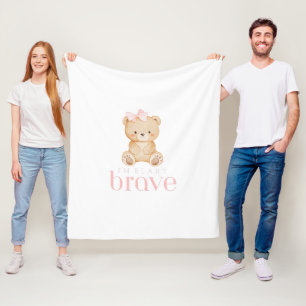 beary dappere kinderkanker zieke kinderen schattig fleece deken