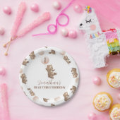 Beary First Birthday Paper Bord (Feest)