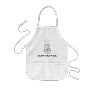 Beary Good Cook | Kute Kinder baking Kinder Schort