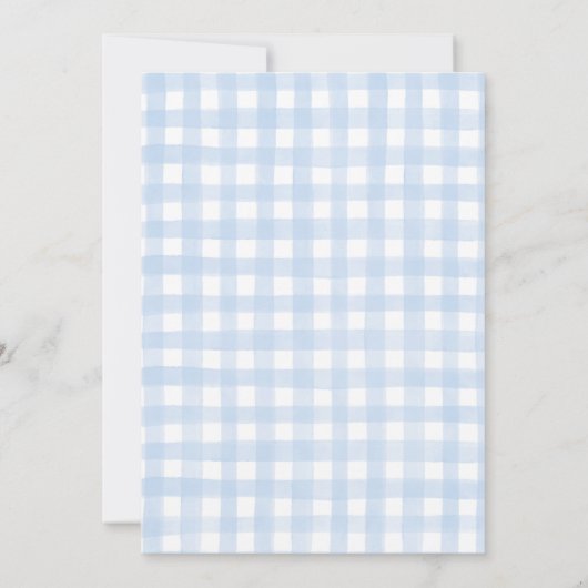 Béary Invitation d'anniversaire (Dos)