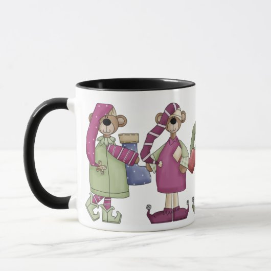 Beary Joyeux Christmas Mug (Gauche)