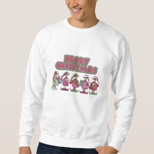 Beary Joyeux Sweatshirt de Noël (Devant)
