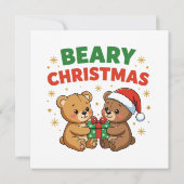Beary kerst (Achterkant)