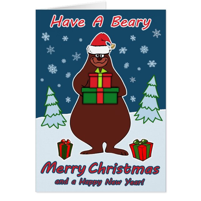 Beary Merry Kerstmis! (Voorkant)
