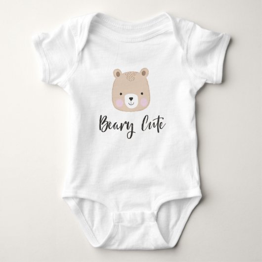 Beary Schattige | bruin Romper (Voorkant)