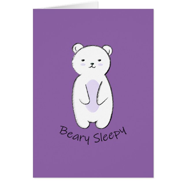 Béary Sleepy Bear (Devant)