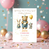 Beary Special Anniversaire Bash Invitation