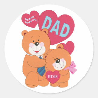 Beary Special Pap Ronde Sticker