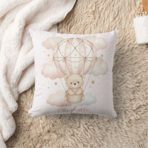 Beary Sweet Heet Luchtballon Babykamer Kussen