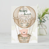 Beary Sweet Invitation d'anniversaire (Debout devant)