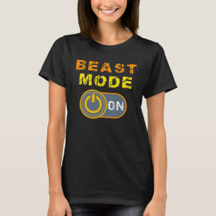Beast Activated Workout Gym Mode T-shirt