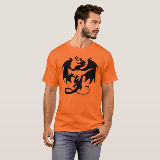 Beast Binnen-Dragon Dracorex T-shirt (Voorkant volledig)