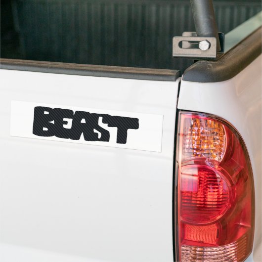 Beast Bumpersticker (Op Truck)