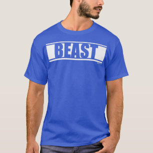 Beast Gym Fitness Workout Gezegde Motivation Word T-shirt