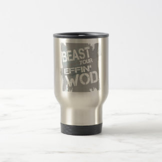 Beast je 'effin woe' reisbeker