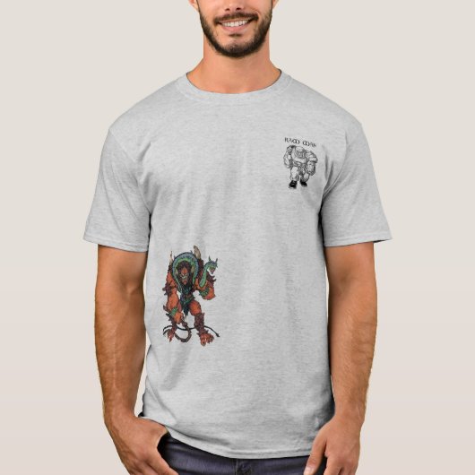Beast man man t-shirt (Voorkant)